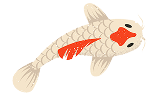 POISSON LOGO JARDIN INTERIEUR
